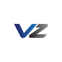 Simple Modern letters Initial Logo vz