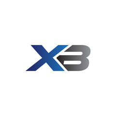 Simple Modern letters Initial Logo xb