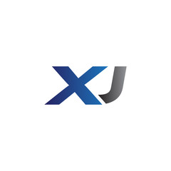 Simple Modern letters Initial Logo xj