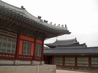 Gyeongbokgung in Soel, Korea