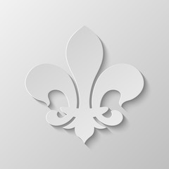 Paper Fleur de lis © gomolach