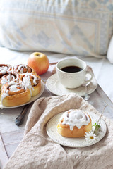Romantic breakfast