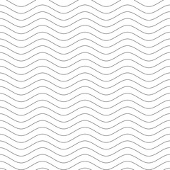 Pattern in the form of waves. Vector seamless background.