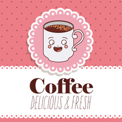 delicious coffee design 