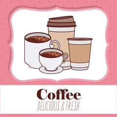 delicious coffee design 
