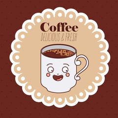 delicious coffee design 