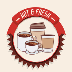 delicious coffee design 