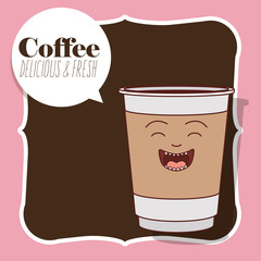 delicious coffee design 