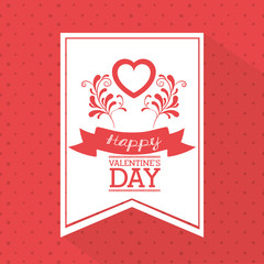 happy valentines day design 