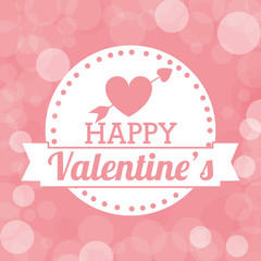 happy valentines day design 