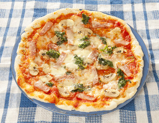 Homemade pizza