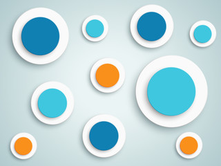 Abstract Circle Vector Background 4