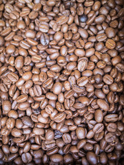 Roasted coffee beans
