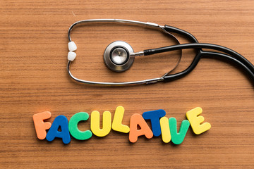 faculative colorful word
