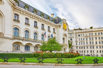 Fototapeta premium Cityscape views of one of Europe's most beautiful town- Vienna.