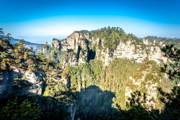 Zhangjiajie natural scenery in China