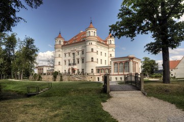 Fototapeta premium Historic Palace in Wojanow, Poland