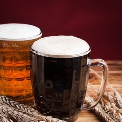 Beer glasses