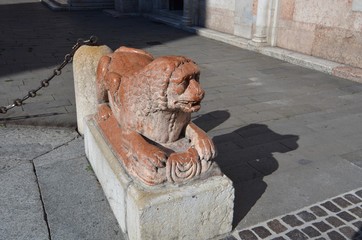 Griffin Statue from Ferrara