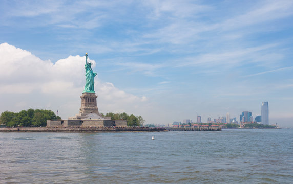 Statue of Liberty on Liberty Islan