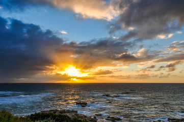 Sea sunset; Südafrika