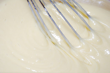 Preparazione crema di cioccolato

