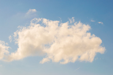 Wolken/Blauer Himmel im Sommer, Mitteldeutschland