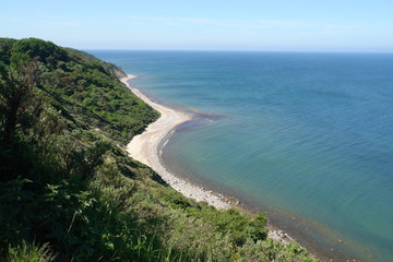 Osteeküste an der Insel Hiddensee in Mecklenburg