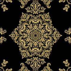 Seamless Oriental Vector Background