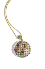 gold pendant in the form of a pocket watch