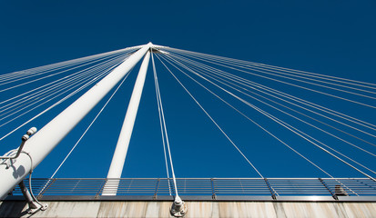 Abstract details of a  Modern Bridge architecture