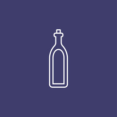 Alcohol sign icon. Drink symbol. Bottle