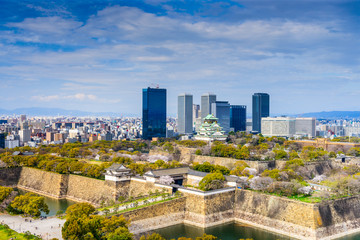 Osaka Castle Skyline