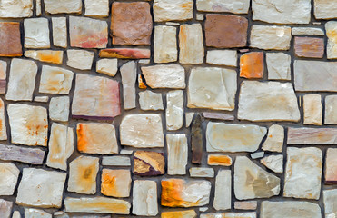 Texture of Cement Wall Fence Stone