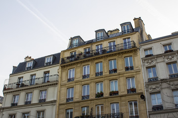 Fototapeta na wymiar One day in Paris city