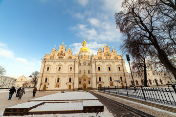 Kiev-Pechersk Lavra at winter