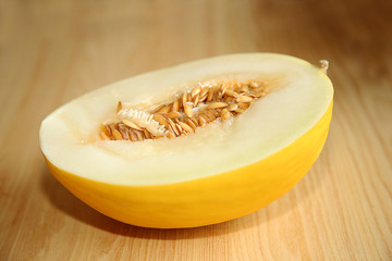 Half of honeydew mellon