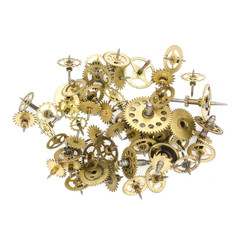 texture of gears mechanical watches