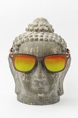 Buddha in glasses