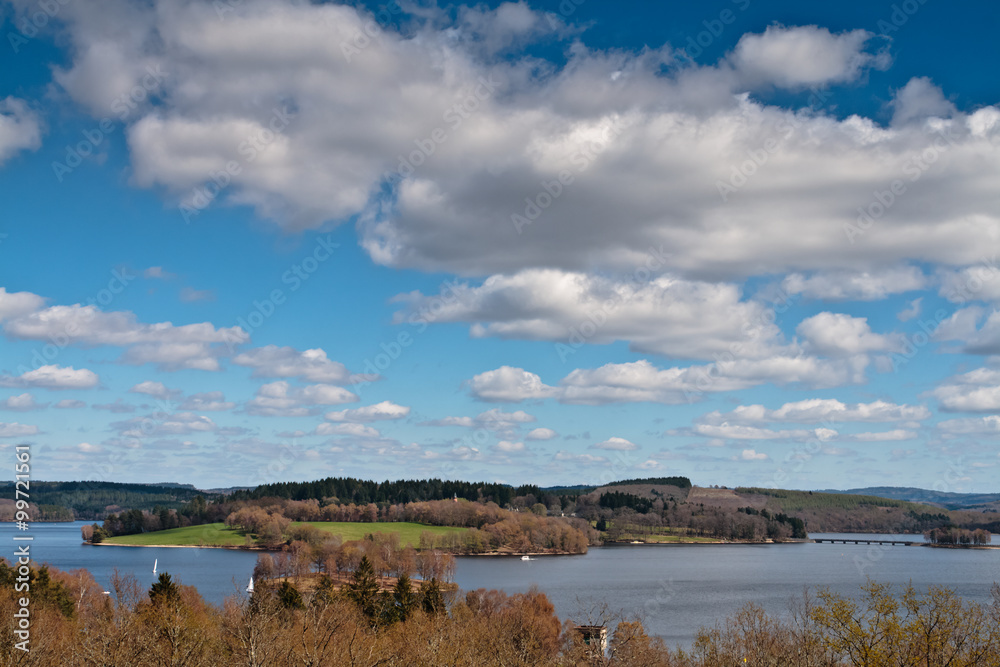 Canvas Prints Lac de Vassivière (Haute-Vienne)