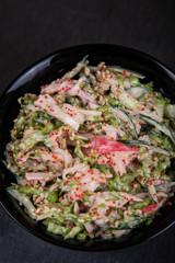 Salad Tobiko Sarada, Japanese cuisine