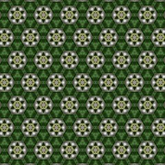 Серые и зелёные узоры. 5
