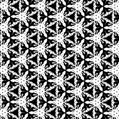 Чёрно-белый орнамент с узорами. 13
