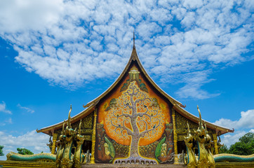 Naklejka premium temple thailand