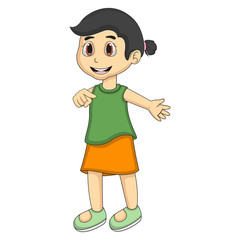 Little girl Cartoon