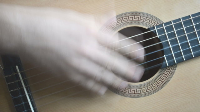 Guitar. Game on a guitar.