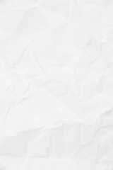 Obraz premium white crumpled paper texture for background binding books, publi
