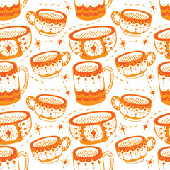 cup, mug and bowl pattern