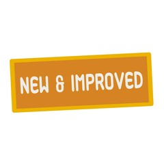 new and improved wording on rectangular signs