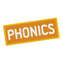 phonics wording on rectangular signs